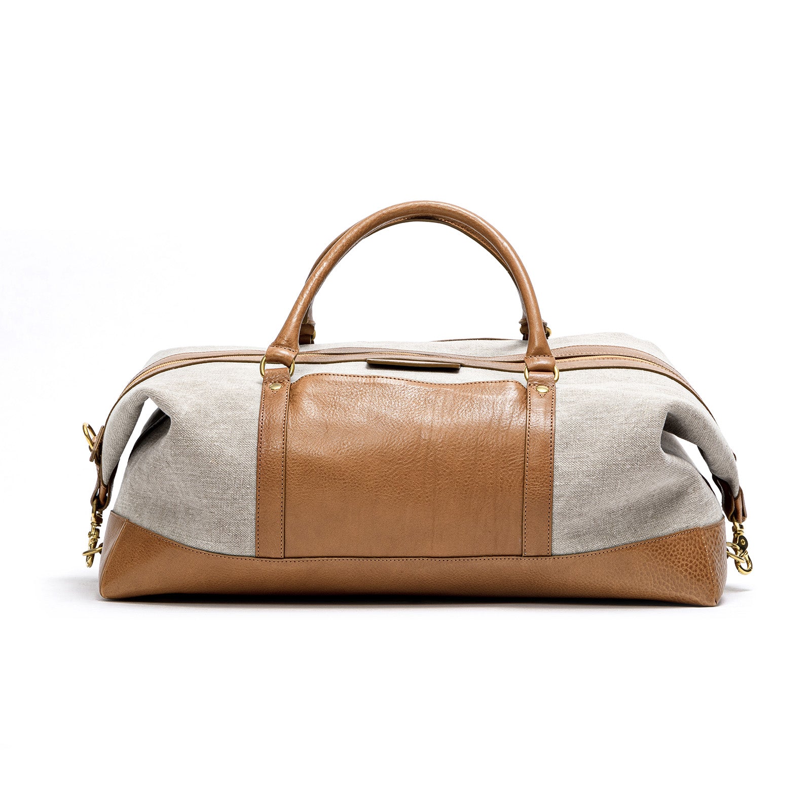 Duffle Weekender Bag, Linen Canvas