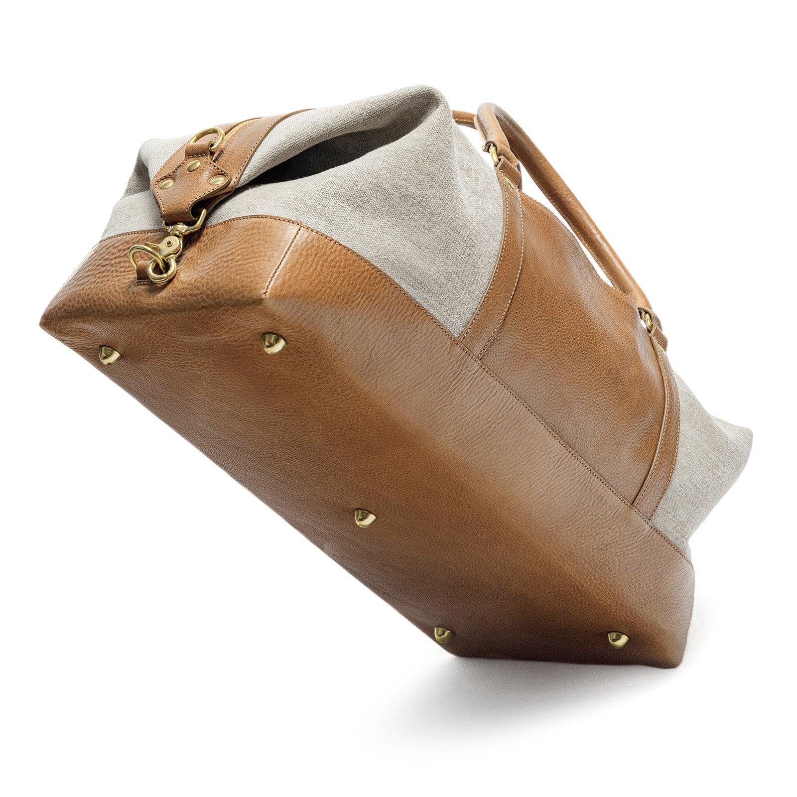 Duffle Weekender Bag, Linen Canvas
