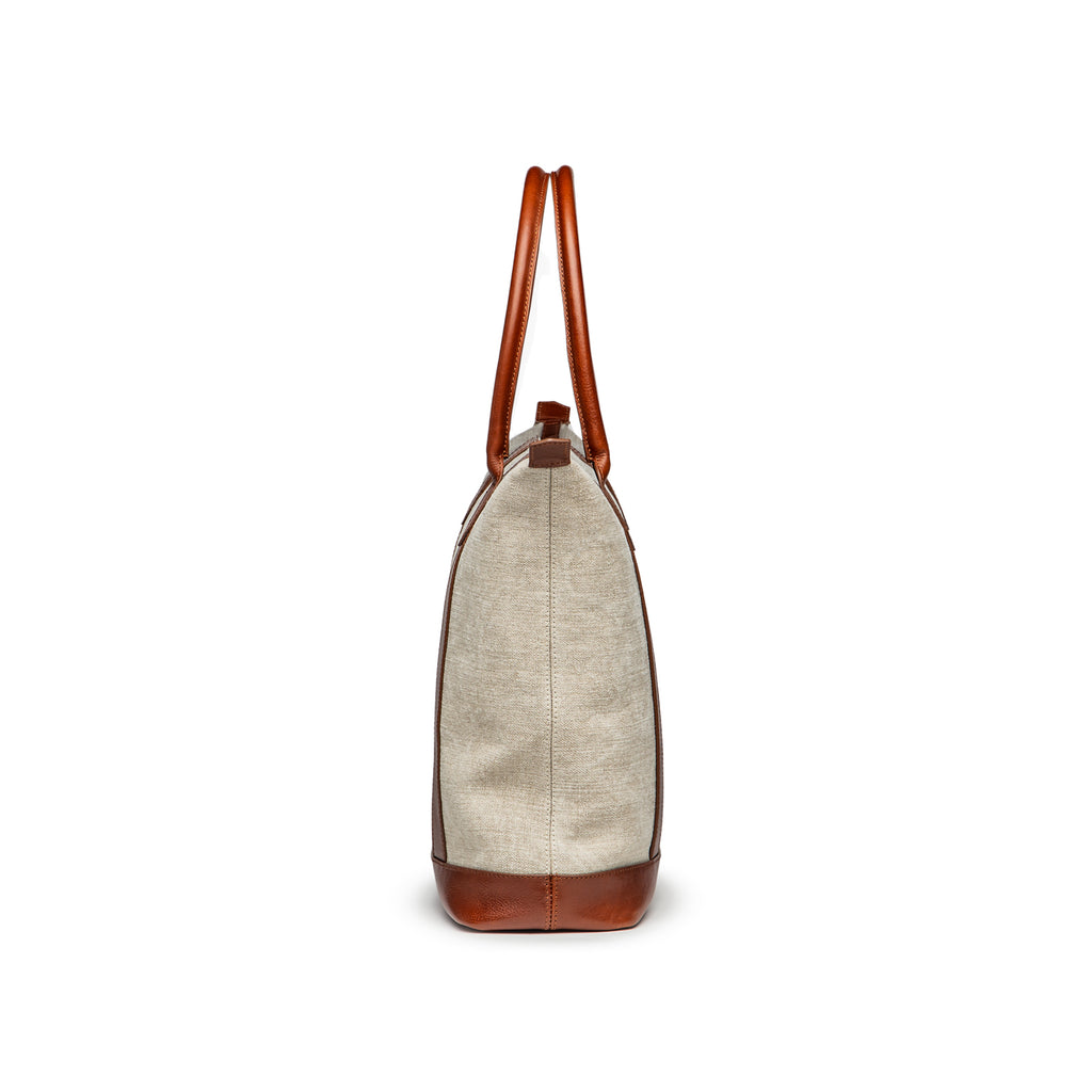 Ladies Tote Bag, Linen Canvas