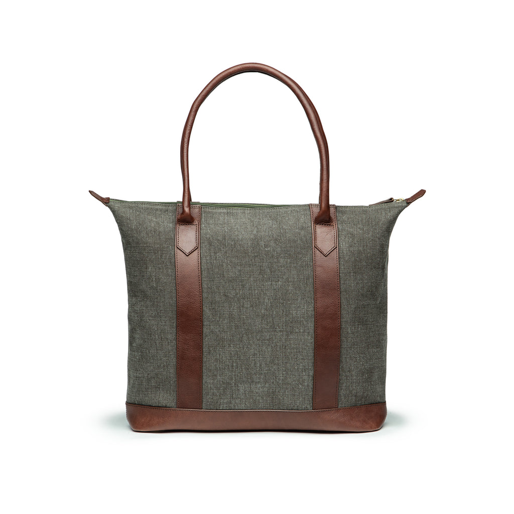 Ladies Tote Bag, Linen Canvas