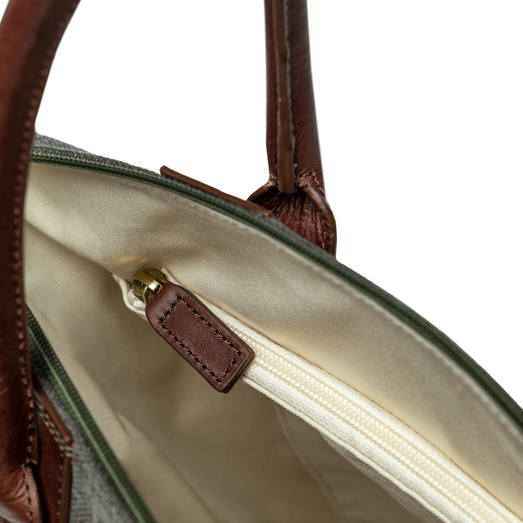 Ladies Tote Bag, Linen Canvas