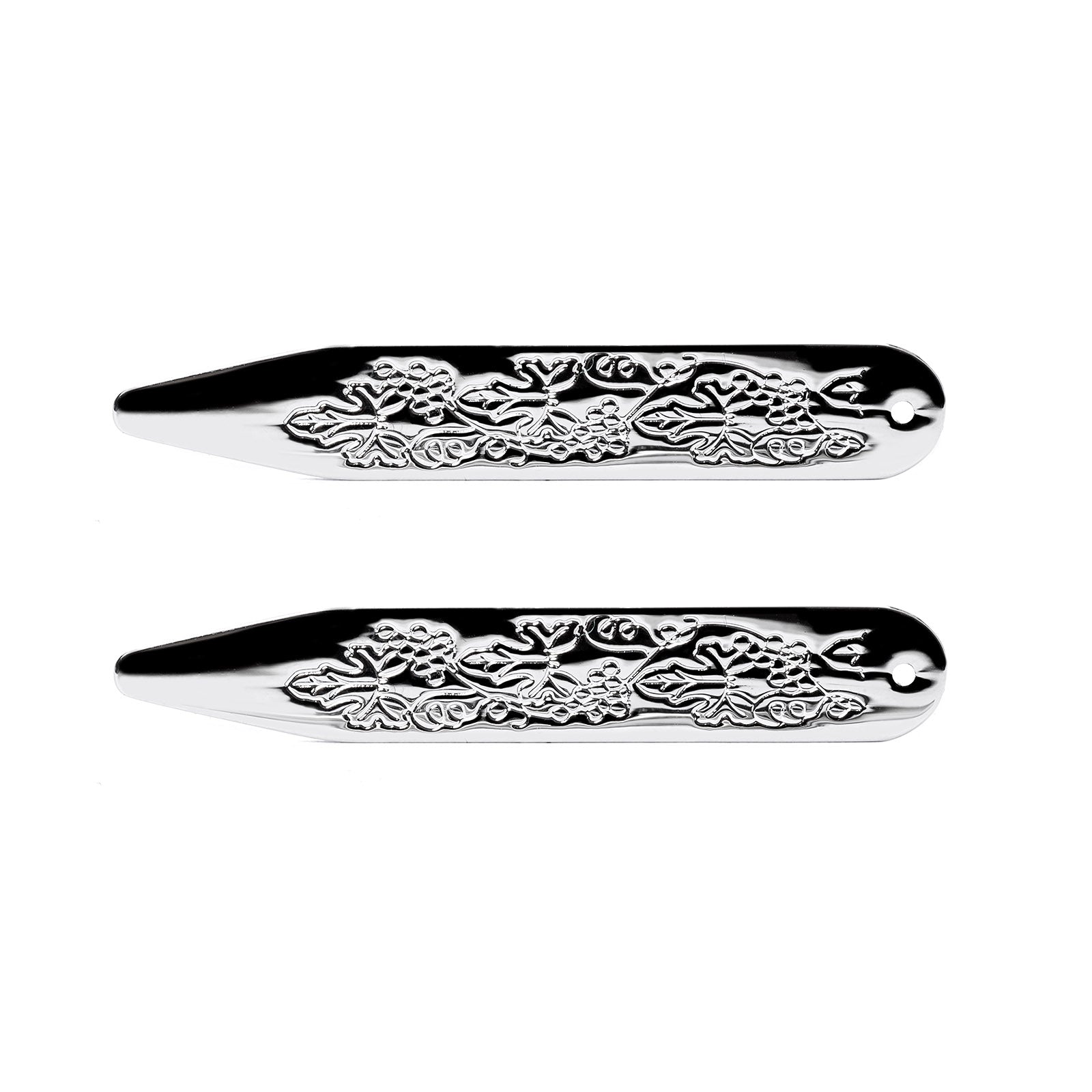 Metal collar stays, Vintage style