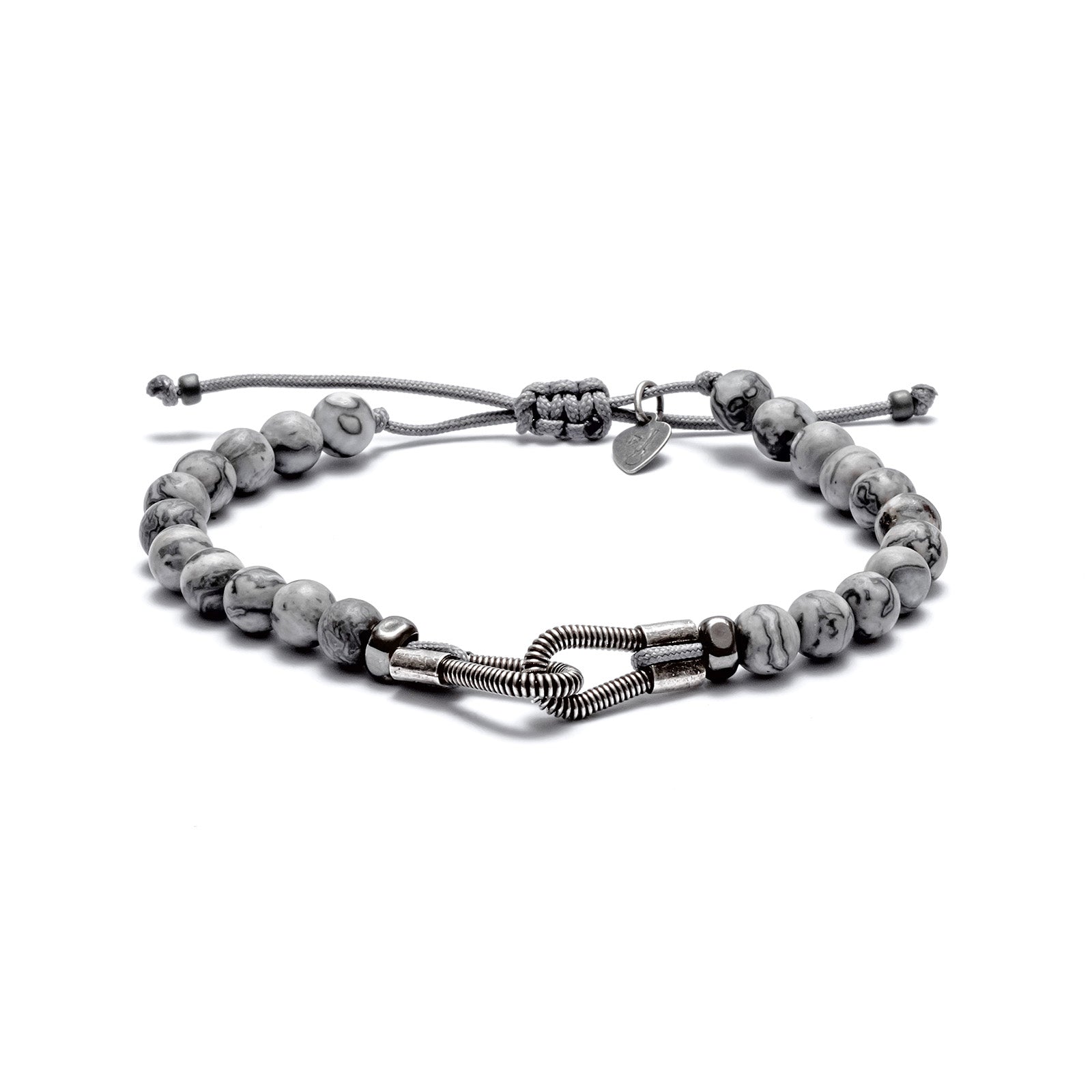 Men's Bracelet round natural stones
