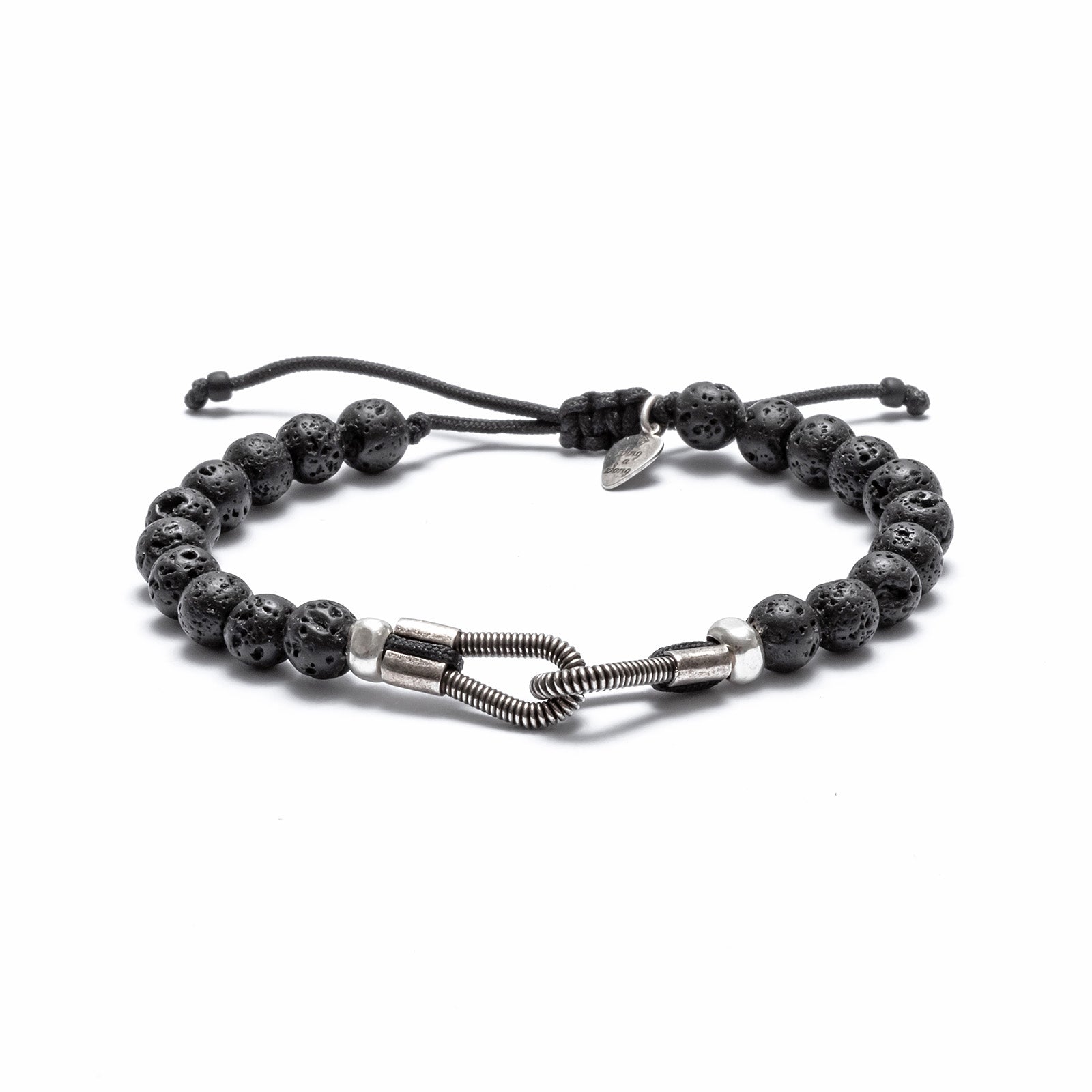 Men's Bracelet round natural stones