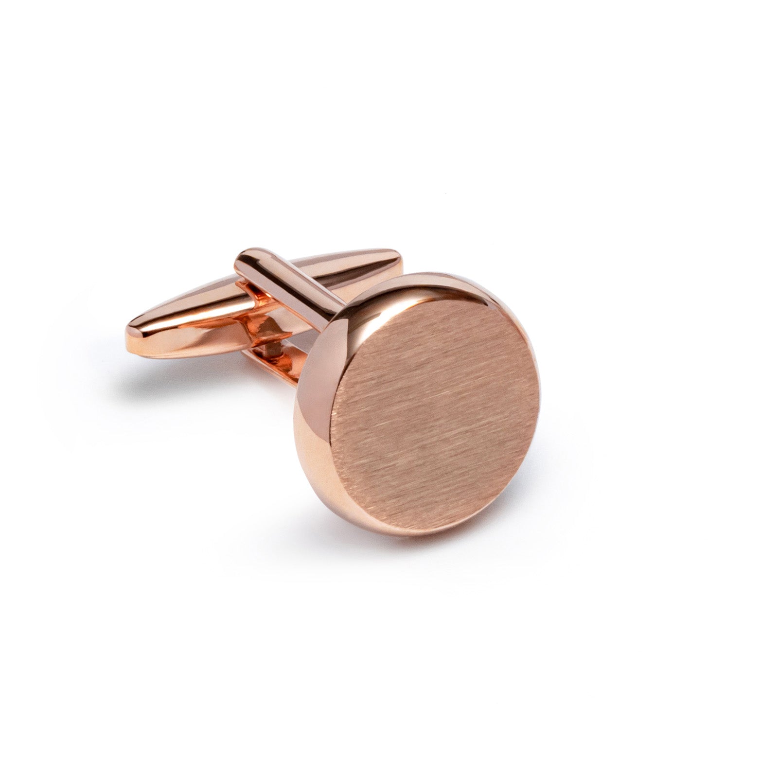 Cufflinks, Brushed Metal