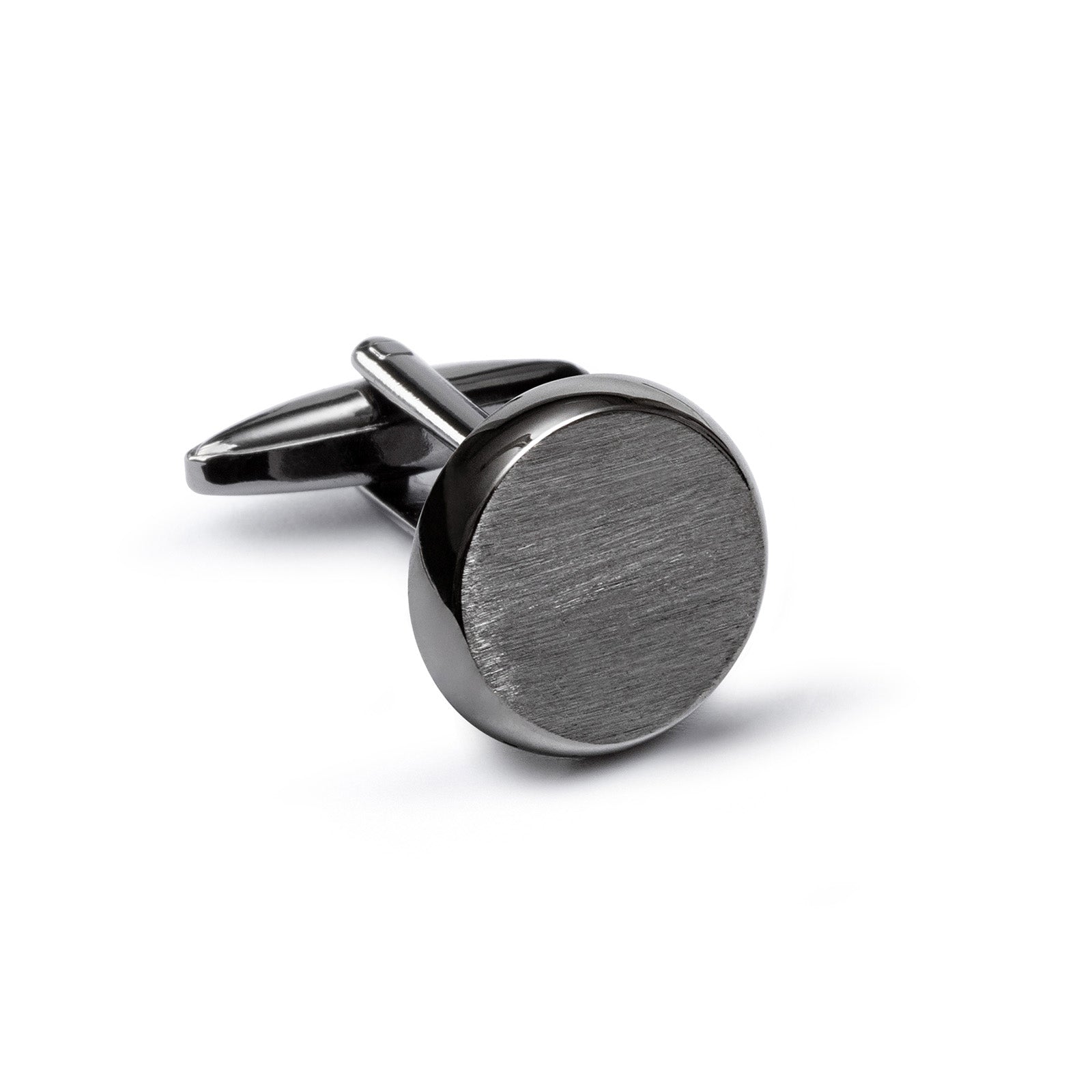 Cufflinks, Brushed Metal