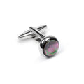 Cufflinks, Smoky Mother of Pearl