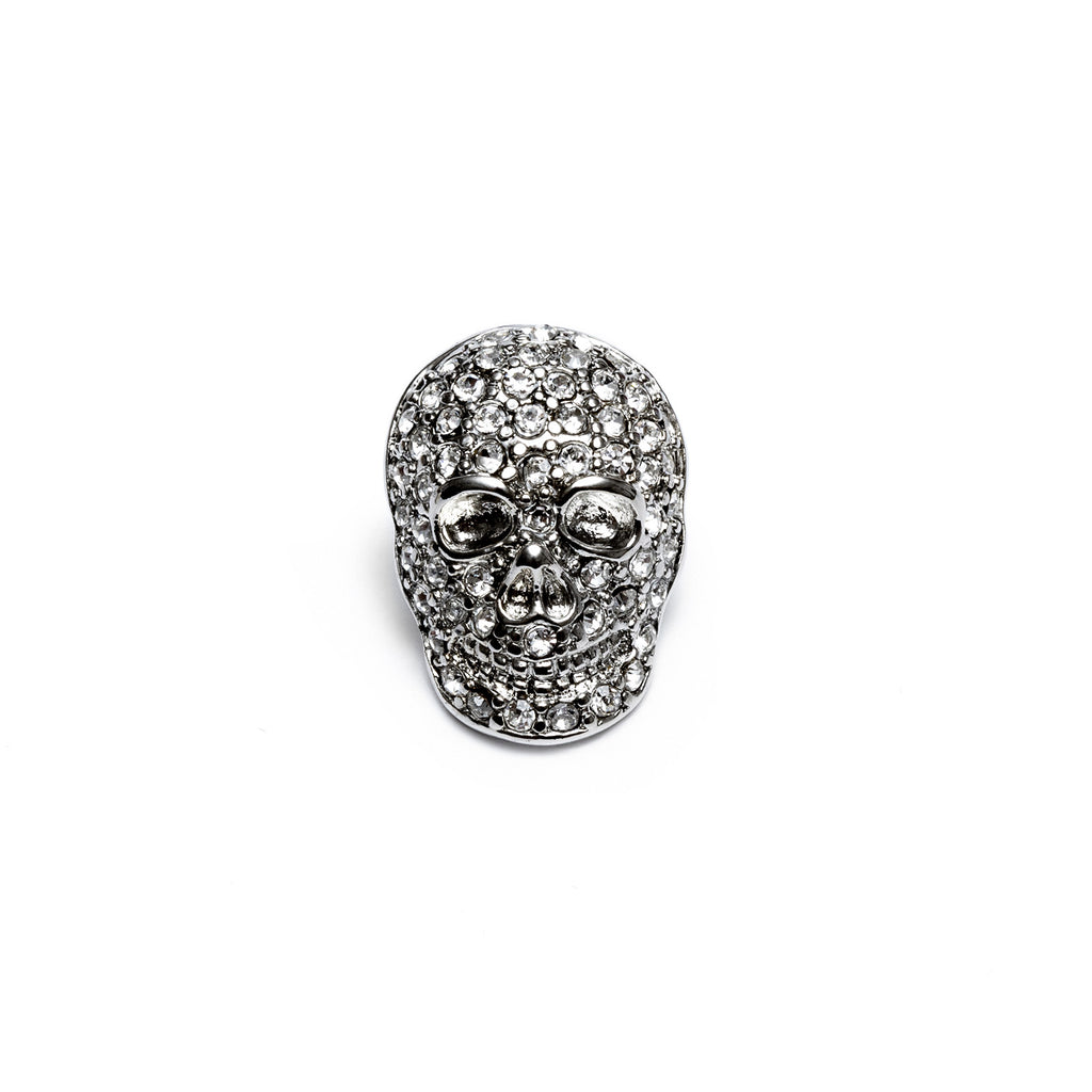 Lapel Pin, Crystal Skull