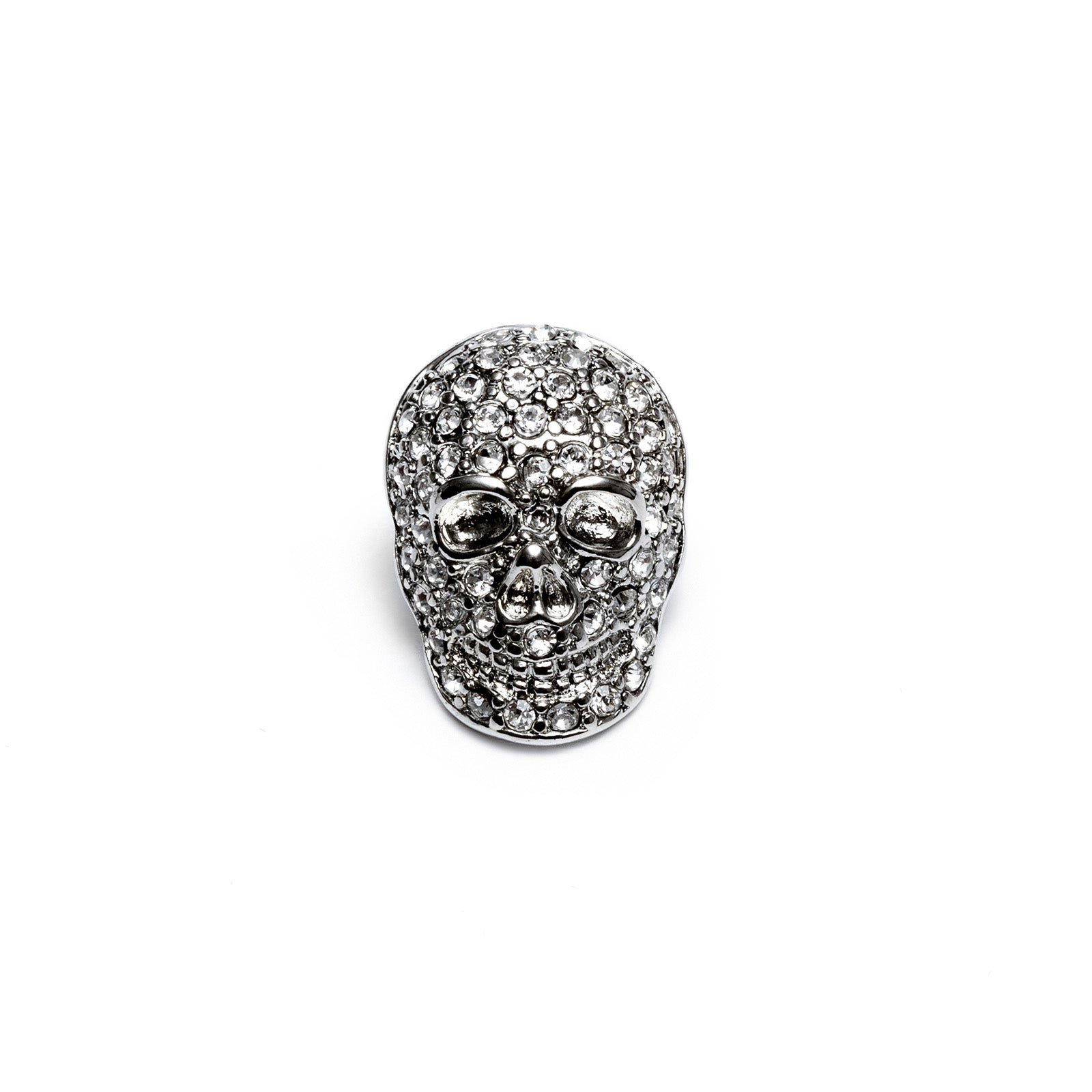 Lapel Pin, Crystal Skull