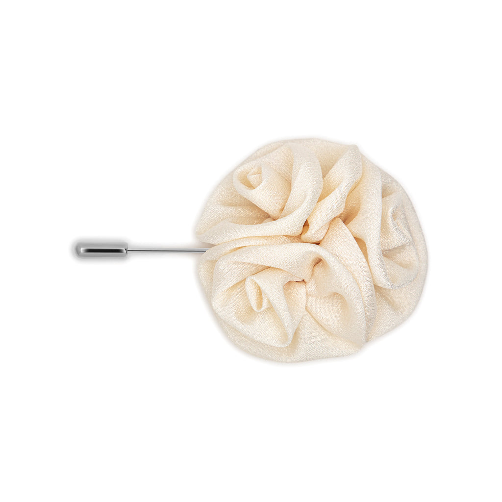 Lapel Pin, Satin Flower Large