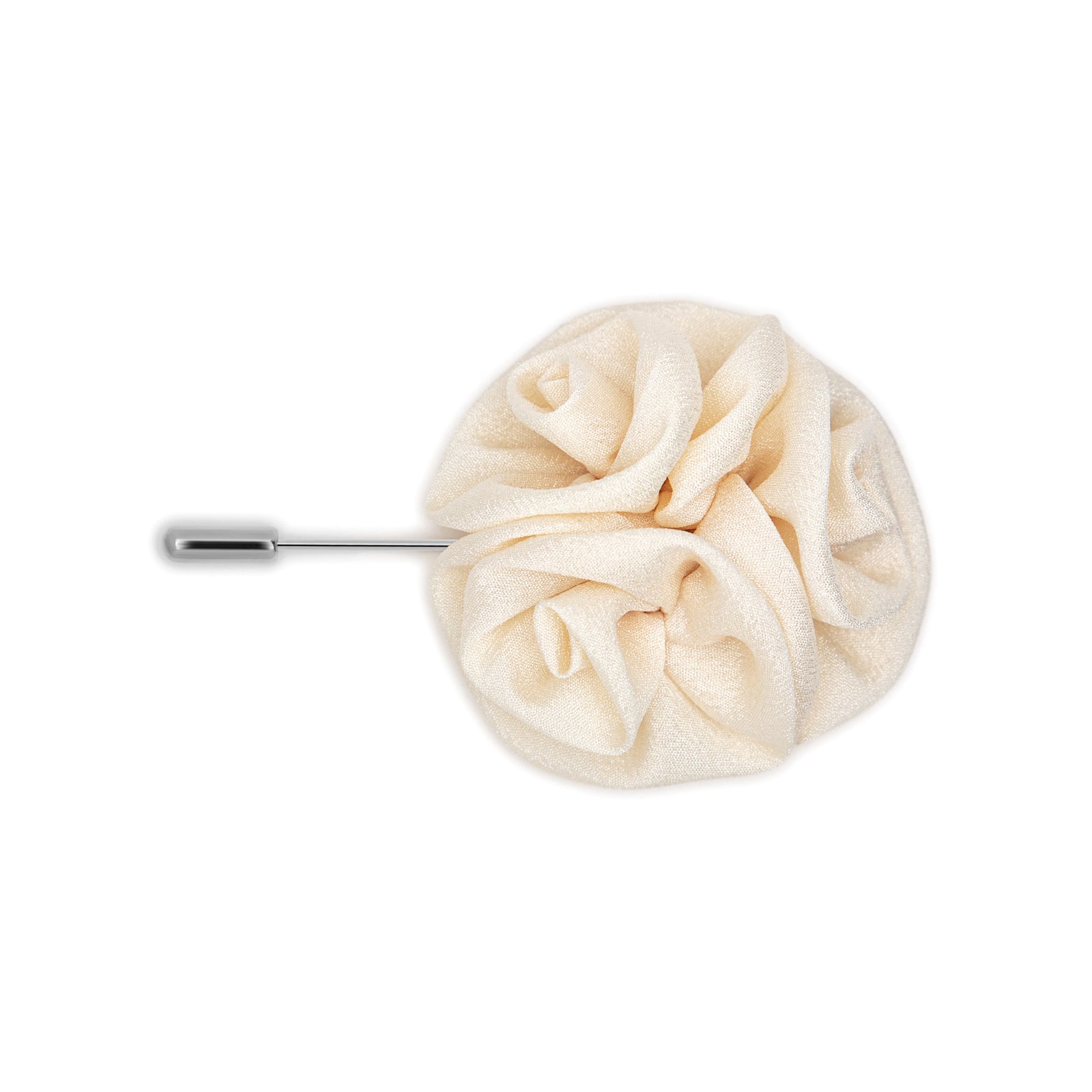 Lapel Pin, Satin Flower Large