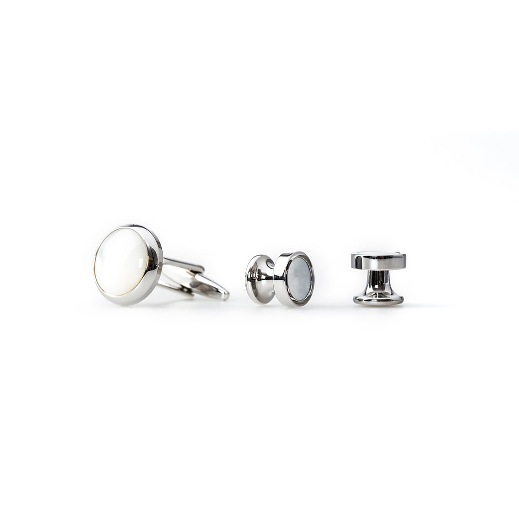 Dress Studs and Cufflinks, Mother of Pearl