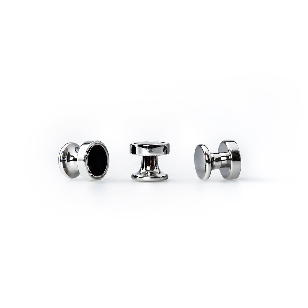 Dress Studs, Black Onyx
