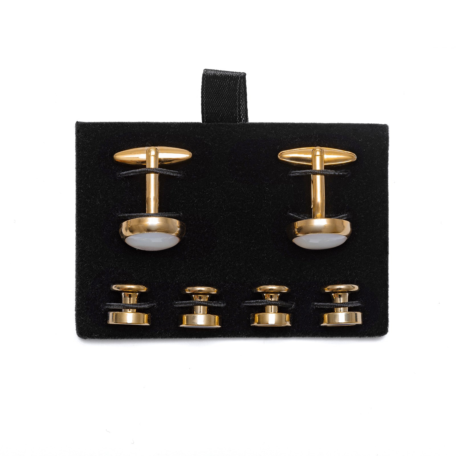 Dress Studs and Cufflinks, Semi Precious Stone