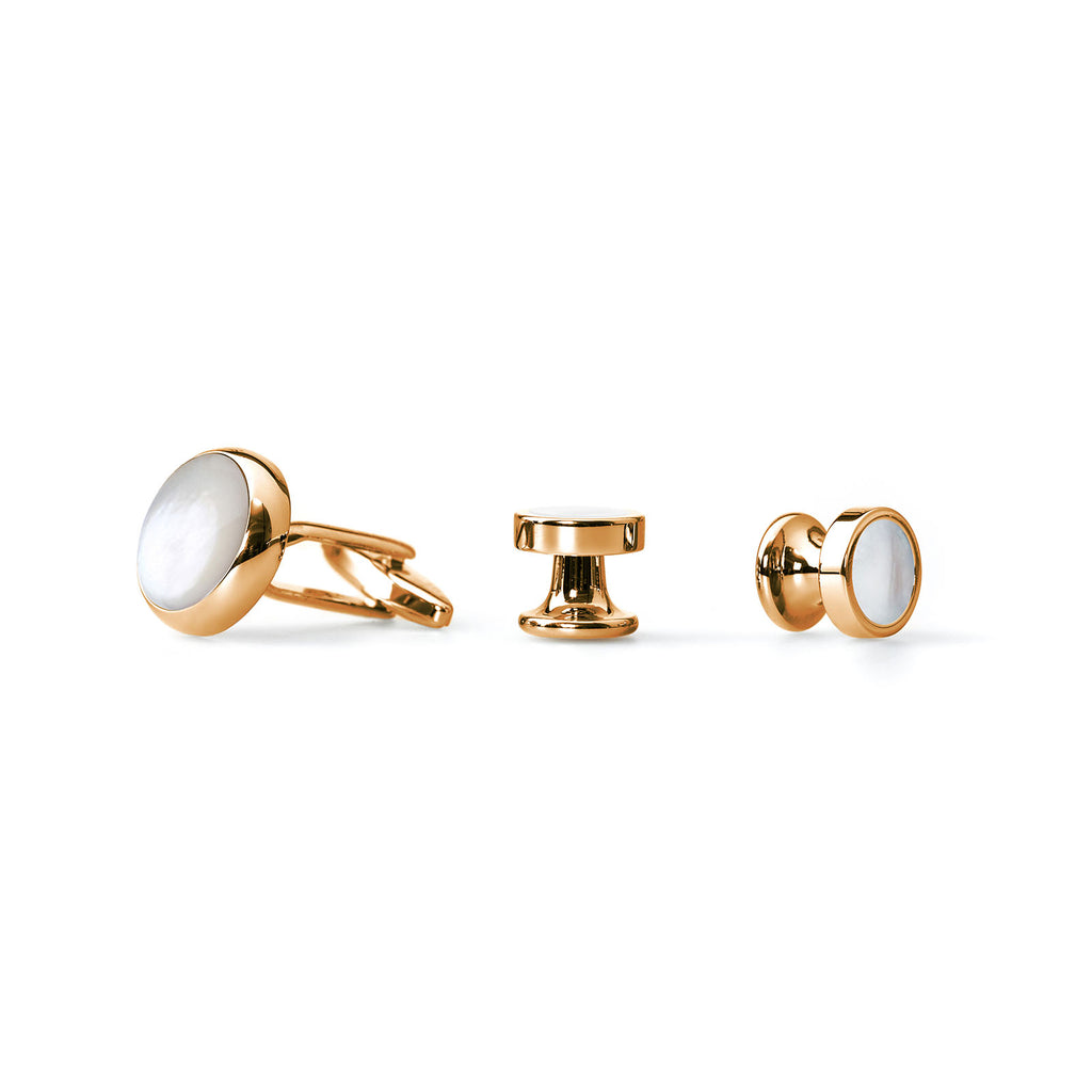 Dress Studs and Cufflinks, Semi Precious Stone
