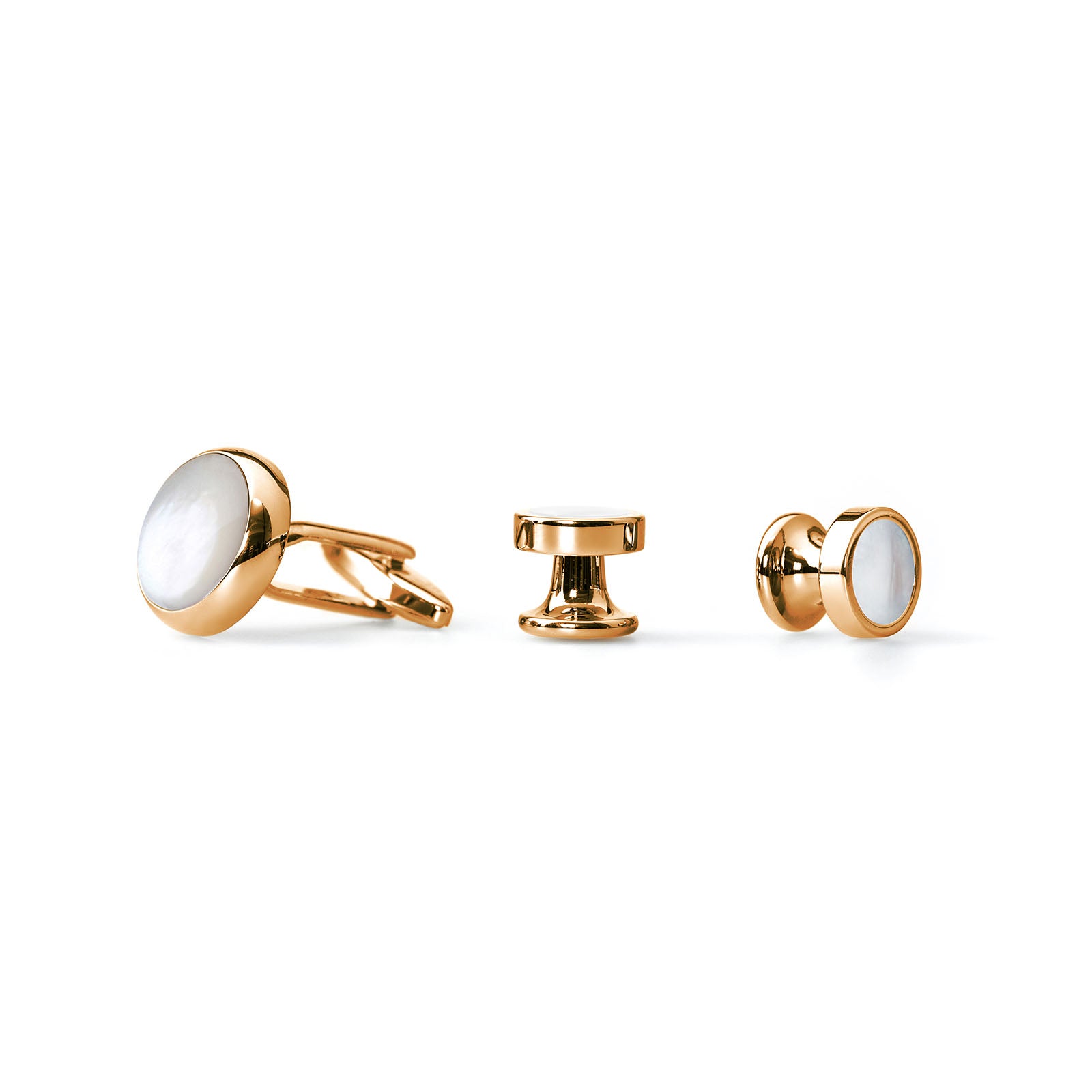 Dress Studs and Cufflinks, Semi Precious Stone