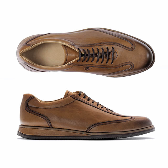 Sneakers ( Leather sporty shoes )