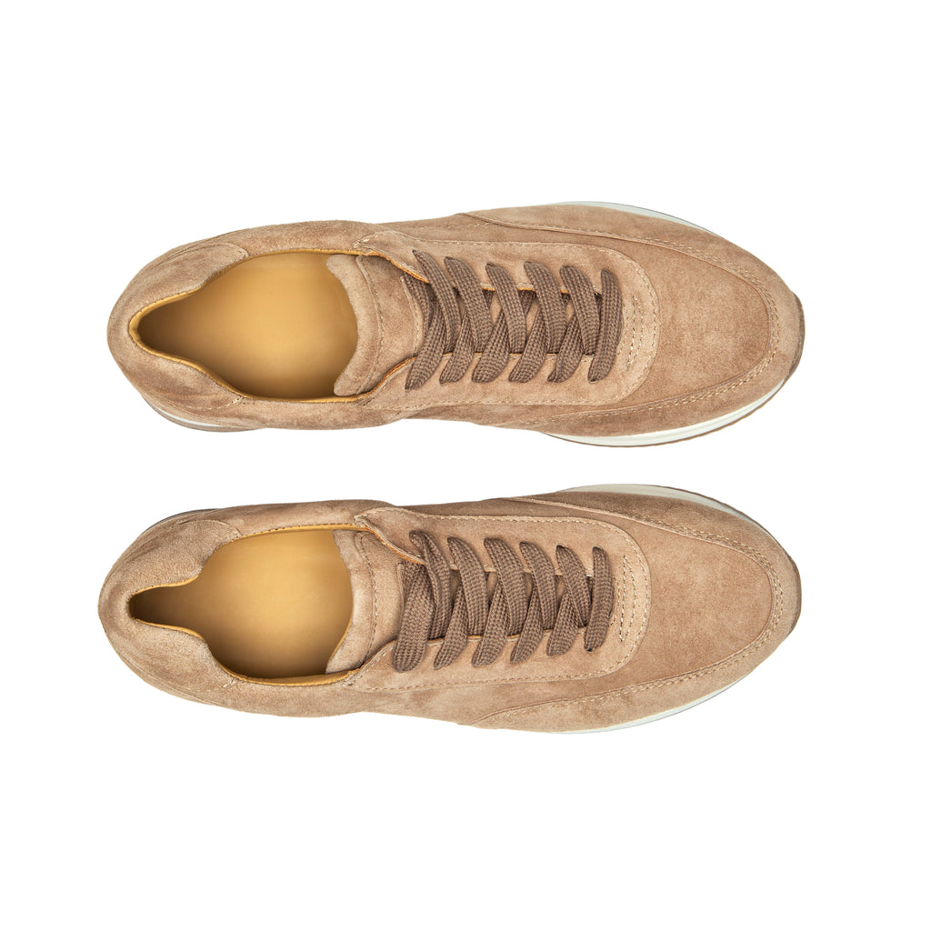 Suede Runner Sneakers (Runner sneakers in luxury goat suede)