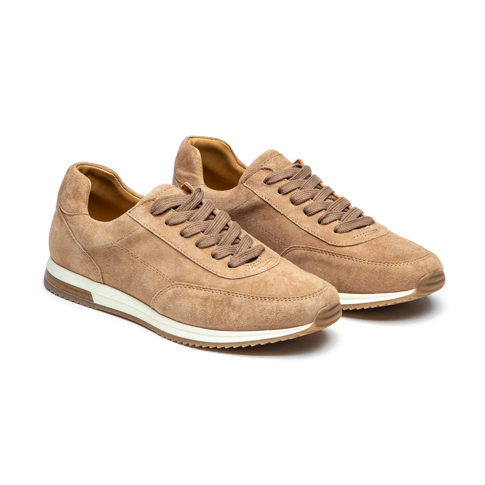 Suede Runner Sneakers (Runner sneakers in luxury goat suede)