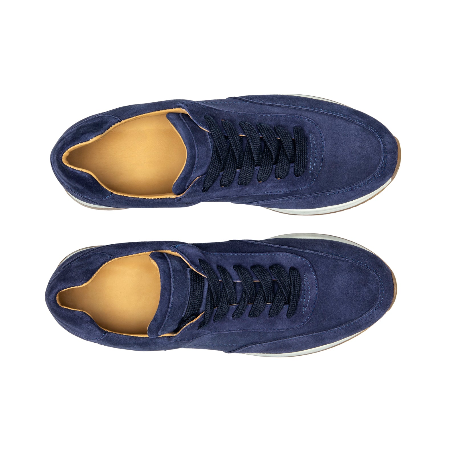 Suede Runner Sneakers (Runner sneakers in luxury goat suede)