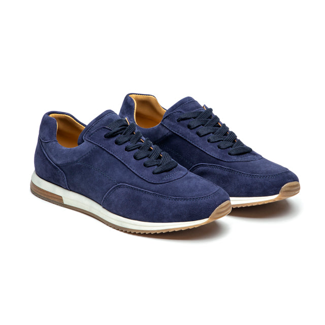 Suede Runner Sneakers (Runner sneakers in luxury goat suede)