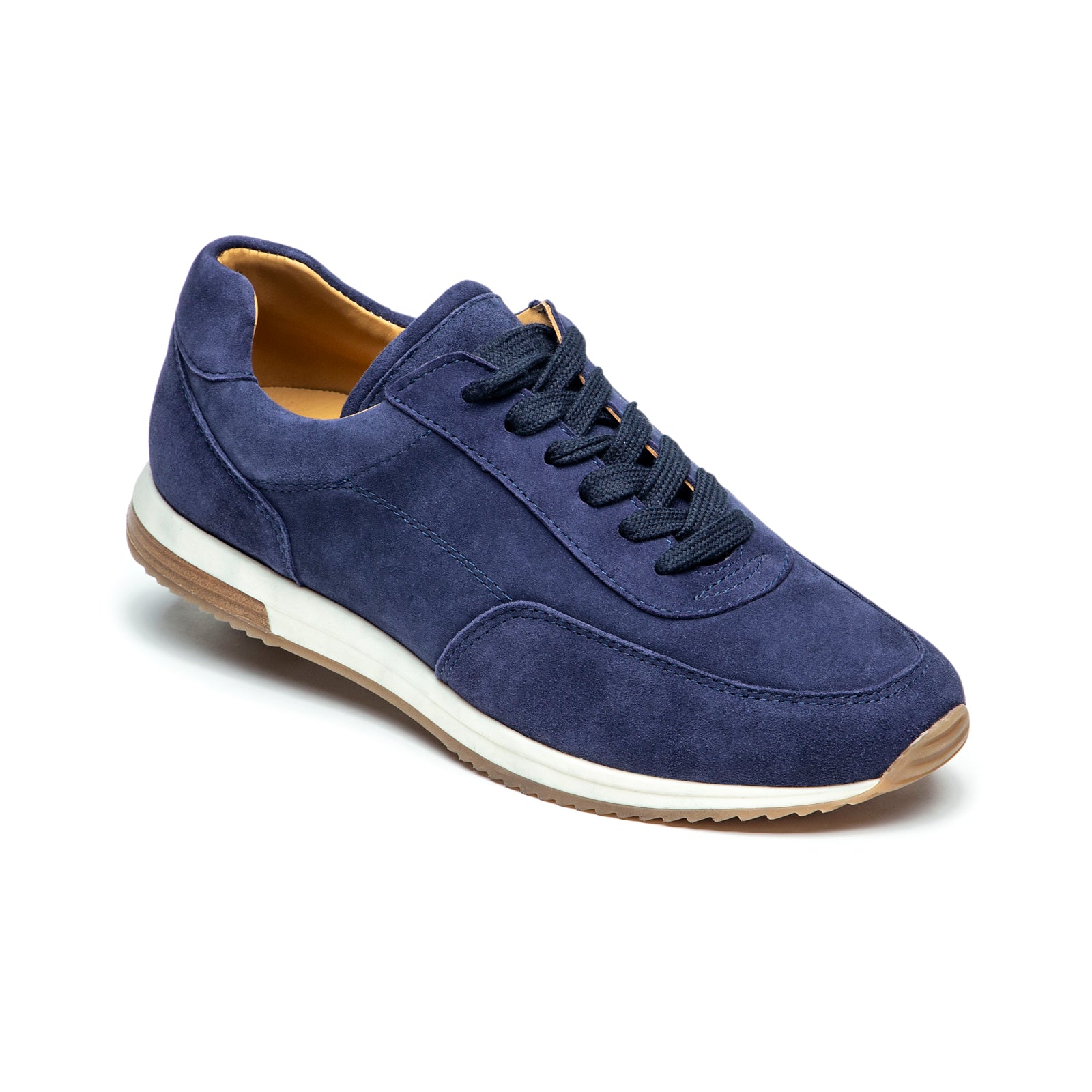 Suede Runner Sneakers (Runner sneakers in luxury goat suede)