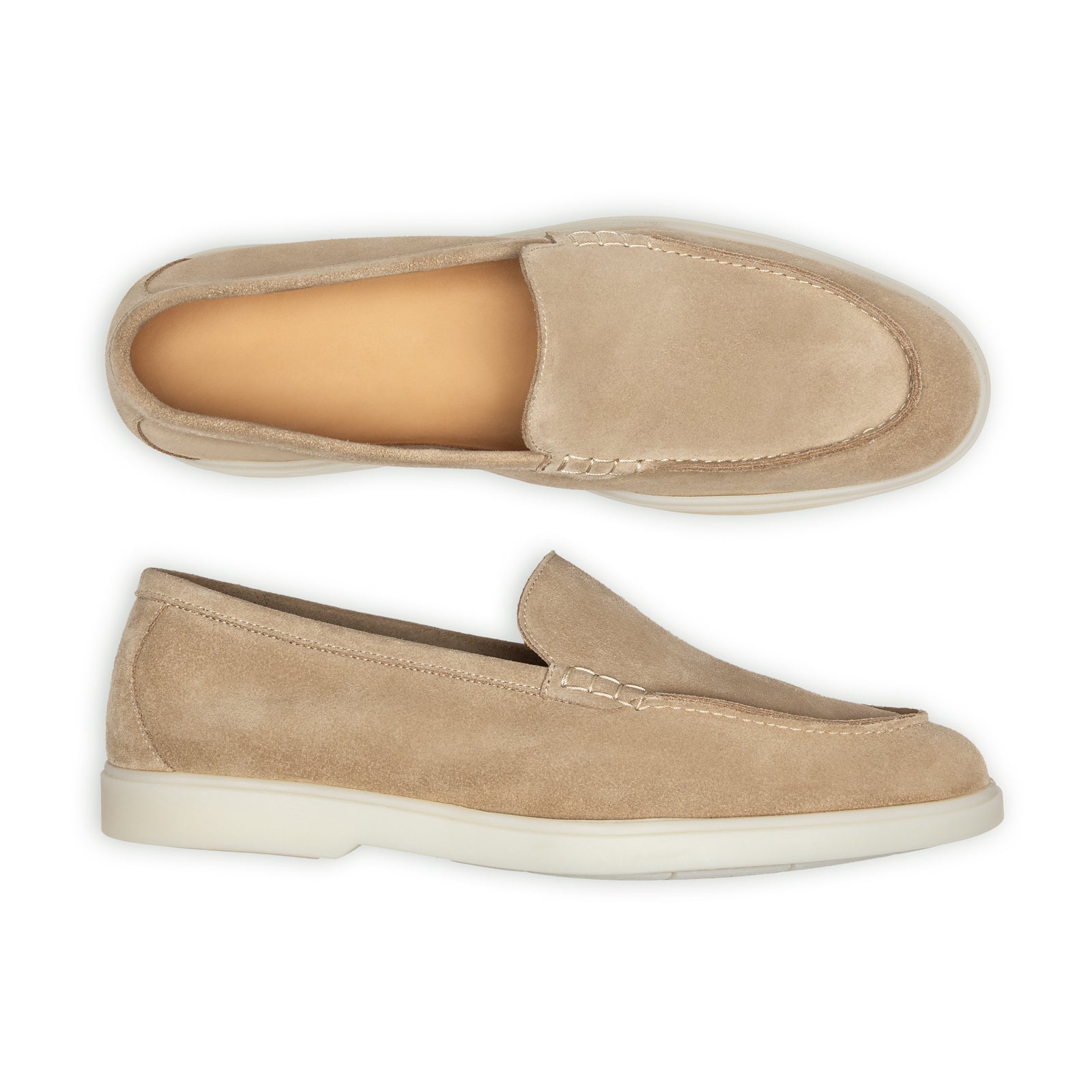 Suede Loafers