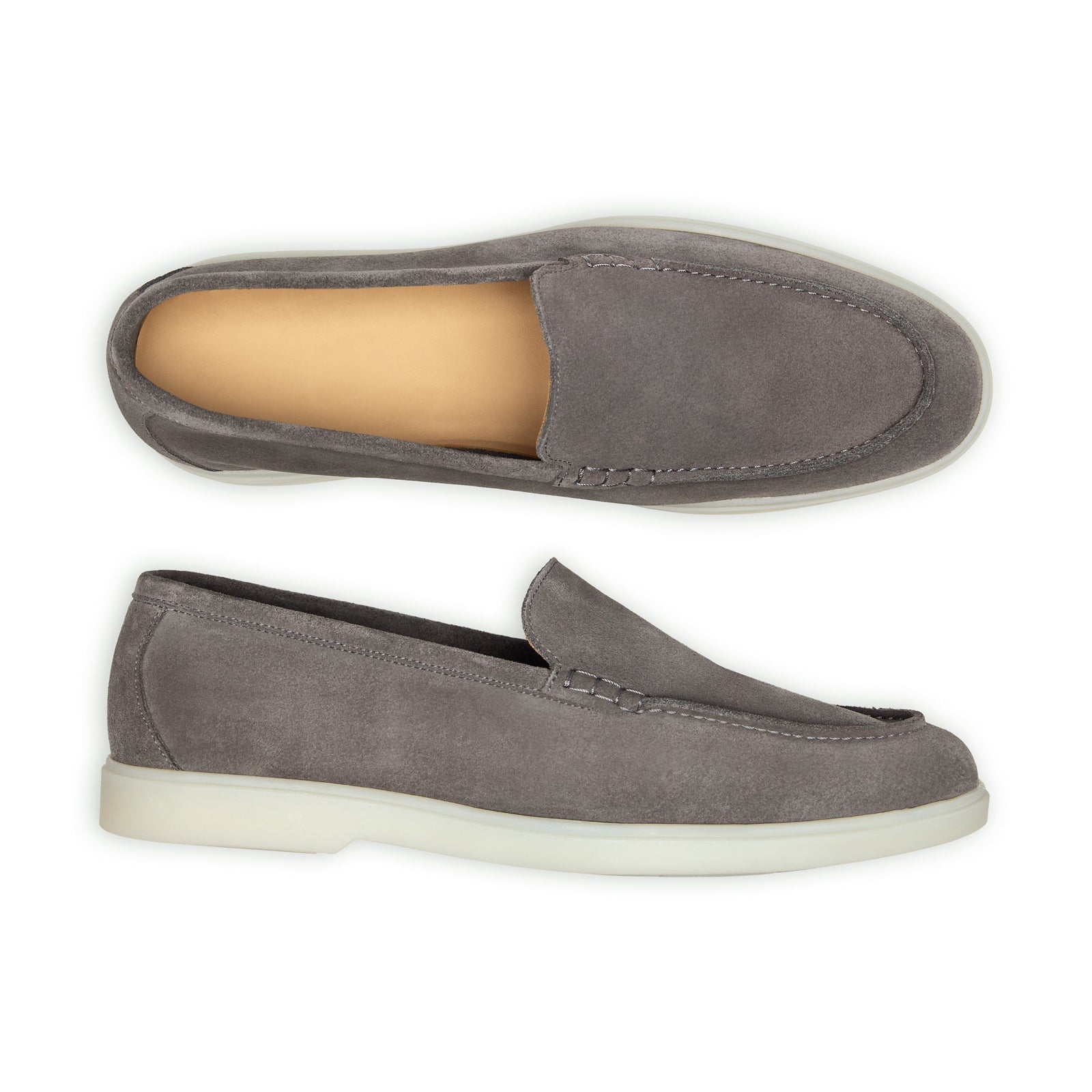 Suede Loafers