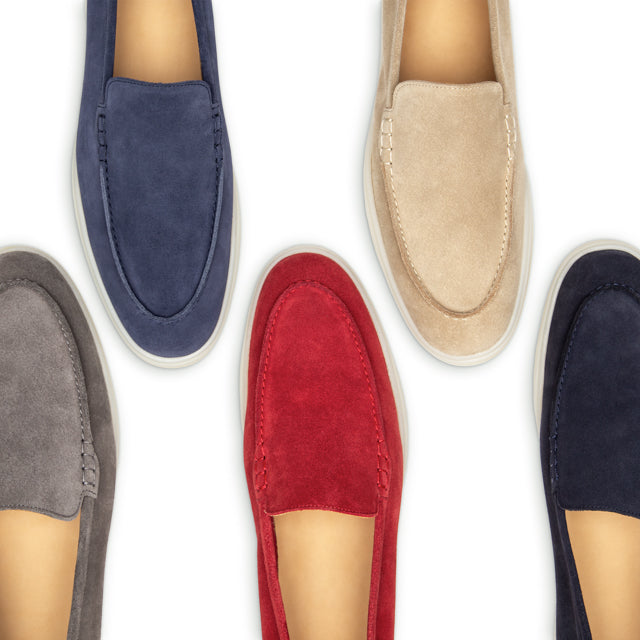 Suede Loafers