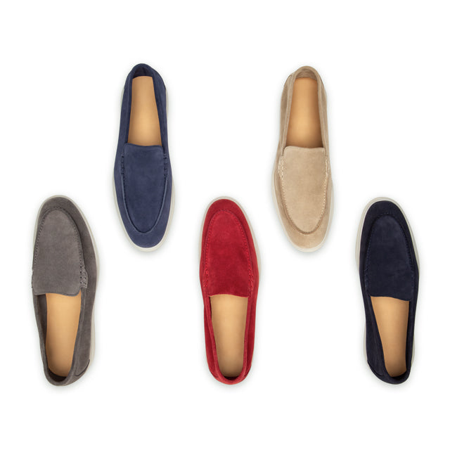 Suede Loafers