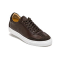 Panel Calf & Suede Sneakers, White Sole