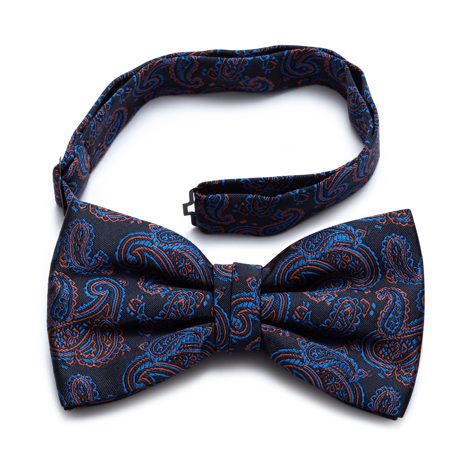 Bow tie ready tied, paisley Pattern