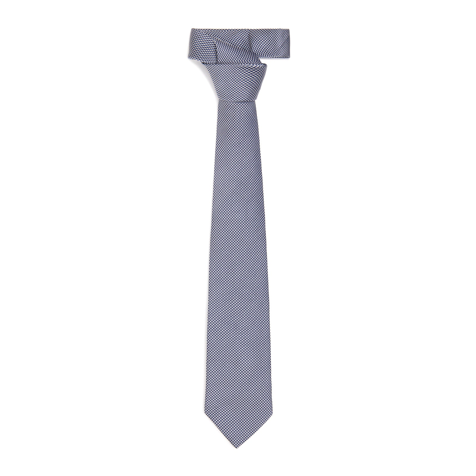 Tie, Houndstooth Pattern, Silk
